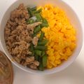 クック3C8MJF☆'s cooksnap of when they made 電子レンジで☆お手軽そぼろご飯.