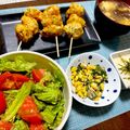 ˚♡'s cooksnap of when they made ☆ふわふわつくね☆.
