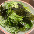 ♪えりりん♪'s cooksnap of when they made レタスと海苔のめんつゆマヨサラダ.