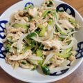 クック24V8BR☆'s cooksnap of when they made ごま油香る！ささみとキュウリの梅サラダ.