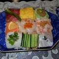キュヘシルトクレーテ's cooksnap of when they made 詰めて並べて♡簡単♡艶やかモザイク寿司.