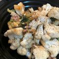 saki1010's cooksnap of when they made カリフラワーとベーコンのバター醤油炒め.
