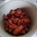 マンダリ's cooksnap of when they made 大森「鳥久」さんの鶏皮佃煮（再現）.