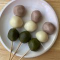 ●ゆゆゆ●'s cooksnap of when they made 花見団子に♪もちもちやわらか三色団子.