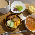 ☆あさ's cooksnap of when they made 子ども喜ぶ我が家の丼♪唐揚げ&玉子焼き丼.