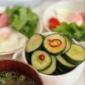 みぃぃちゃま's cooksnap of when they made 超簡単♬胡瓜のアリラン漬け.