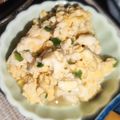 ちゃちゅ2's cooksnap of when they made 節約！メインに！ぷるんぷるん絹ごし豆腐卵.