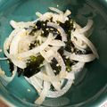 蜂蜜きなこ's cooksnap of when they made 新玉ねぎと韓国海苔のサラダ♪.