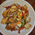 C K Masashi 5271021's cooksnap of when they made 絹厚揚げの目玉焼きのっけ焼そば.