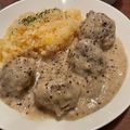 Ramunecook's cooksnap of when they made ミートボールのマスタードクリーム煮.