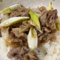 nenona's cooksnap of when they made ☆牛肉と長ねぎのスタミナ炒め☆.