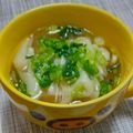 こうのとりヒロシ's cooksnap of when they made 市販焼売で簡単！白菜と春雨のおかずスープ.