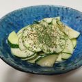 クックE662AA☆'s cooksnap of when they made ズッキーニのからしマヨサラダ.