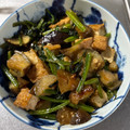 るっち0219's cooksnap of when they made ナスと厚揚げの豆板醤オイマヨ炒め.