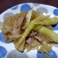 ☆shomaxile's cooksnap of when they made 細竹と糸コンと豚肉の炒め煮.