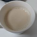 natsukori's cooksnap of when they made ほうじ茶ラテ.