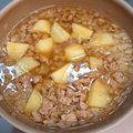 三坂聡美's cooksnap of when they made 美味いんジャガ！ひき肉とじゃがいも甘煮.