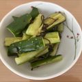 れもん親父's cooksnap of when they made 白だしと塩昆布で冷やしキュウリ.