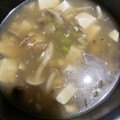 不器用なムサ's cooksnap of when they made 我が家の中華✿きのこと豆腐のスープ.