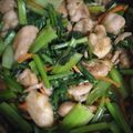 ふみこばあ's cooksnap of when they made 鶏小松菜のビタミン中華炒め♪簡単食養生.