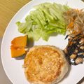 ☆初心者のねこ☆'s cooksnap of when they made 鶏ひき肉が*最高*豆腐ハンバーグ.