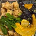 Marilyn＊・'s cooksnap of when they made 鶏肉と夏野菜の揚げびたし.