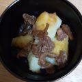 xyzクック's cooksnap of when they made 牛すじとじゃが芋こんにゃく♪.
