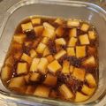 ウッピィ's cooksnap of when they made 調味料に漬けるだけ！「悪魔の漬け大根」.