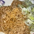 コバミツ's cooksnap of when they made インスタントラーメンで激ウマ本格油そば♡.