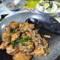 マユピ's cooksnap of when they made 鶏むね肉のえのきソース絡め（バター醤油）.