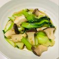 azbjbn's cooksnap of when they made チンゲン菜とエリンギのオイスター炒め.