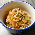 のんべぇヒロ's cooksnap of when they made ご飯乗せ！常備菜！油揚げと生姜の甘辛煮.