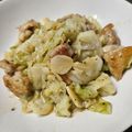 ✿月華❀'s cooksnap of when they made ■旨い！鶏肉とキャベツの塩にんにく炒め■.