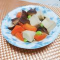 めみたん☆'s cooksnap of when they made 煮物 なめこ 高野豆腐 人参.