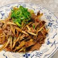 jack06's cooksnap of when they made 市販のたれで時短・簡単！牛ごぼうの甘辛煮.