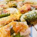 U☆kaoru's cooksnap of when they made ライスペーパーで豚しそチーズ焼き.