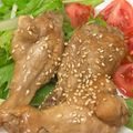 yummy?'s cooksnap of when they made ピリ辛♪手羽元の甘辛煮.