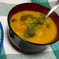 seacomet's cooksnap of when they made かぼちゃごろごろスープ.