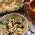 こつゆ514's cooksnap of when they made 簡単☆具だくさん春菊の白和え♪やみつき.