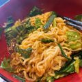 ゆーとかーのママ's cooksnap of when they made 簡単アレンジ☆辛ラーメンの油そば.