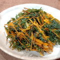 みつ葉♪'s cooksnap of when they made 葉付き人参のかき揚げ.