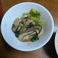M130018's cooksnap of when they made ほうれん草と牡蠣のガーリックバター炒め.