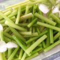 ふたごママちゃん's cooksnap of when they made 山菜ミズ　下ごしらえ.