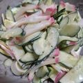 Mkrnmy's cooksnap of when they made 簡単～！☆かまぼこときゅうりのサラダ☆.