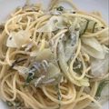 L.R's cooksnap of when they made 釜揚げシラスと春キャベツ✿和風パスタ.