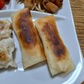ポニーリボン's cooksnap of when they made さつまいもとハムチーズの春巻.