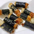 はるひやま's cooksnap of when they made ちくわ納豆磯部揚げ.