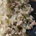 no1642's cooksnap of when they made もやしとひき肉のあんかけ丼.