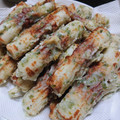 Ran6312's cooksnap of when they made ちくわの納豆入り磯辺揚げ.