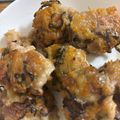 ma1さん's cooksnap of when they made 豚こまで♡塩昆布とチーズの丸め焼き♡.